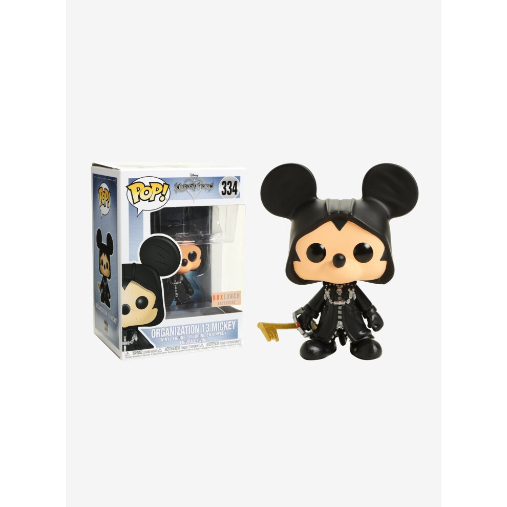 Funko Pop! Disney #334 Kingdom Hearts Organization 13 Mickey (Box Lunc