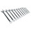 Sealey Sealey Premier Imperial Combination Spanner Set 11pc AK630AF 2