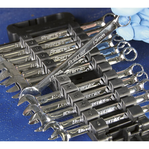Sealey Sealey Premier Combination Spanner Set 12pc AK63012 1
