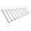 Sealey Sealey Premier Imperial Combination Spanner Set 11pc AK630AF 5