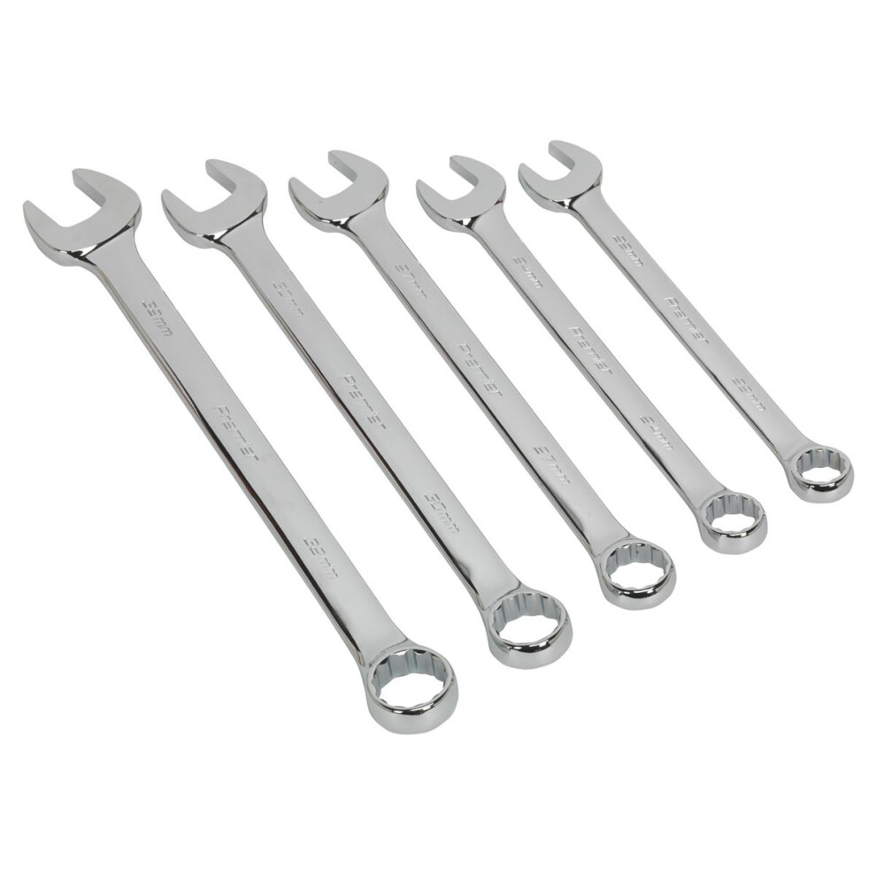 Sealey Premier Jumbo Combination Spanner Set 5pc AK6329-image-OPC-PFMK29G-NEW