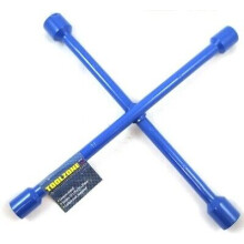Wheel Brace 4 Way Cross Wrench Spanner Car 17 19 21 23mm Socket Nut Tyre AU162