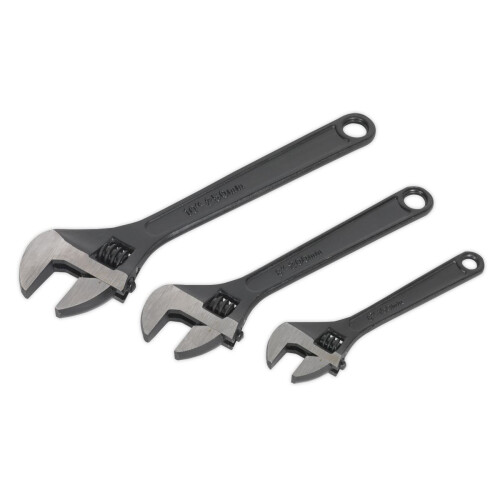 Sealey Sealey Premier Adjustable Wrench Set 3pc AK607 2