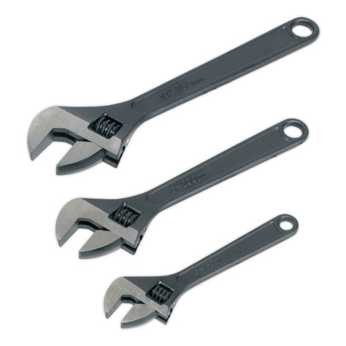 Sealey Sealey Premier Adjustable Wrench Set 3pc AK607 1