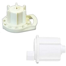 RollEase R24-1 1/2"""" rullesk?rmkobling (R24C53W) og endestift (REP53W) S?t i hvid