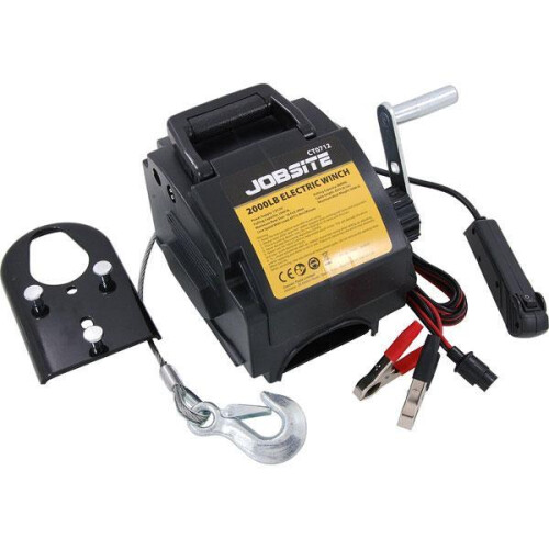 12V WINCH 6000LBS BOAT TRAILER WINCH CAR CARAVAN ELECTRIC ATV QUAD PULLER 1