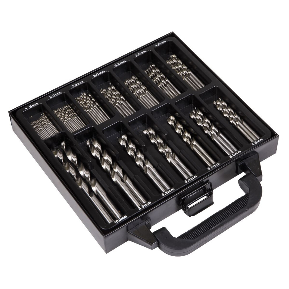 Sealey Fully Ground Drill Bit Set 99Pc Dbs99fg