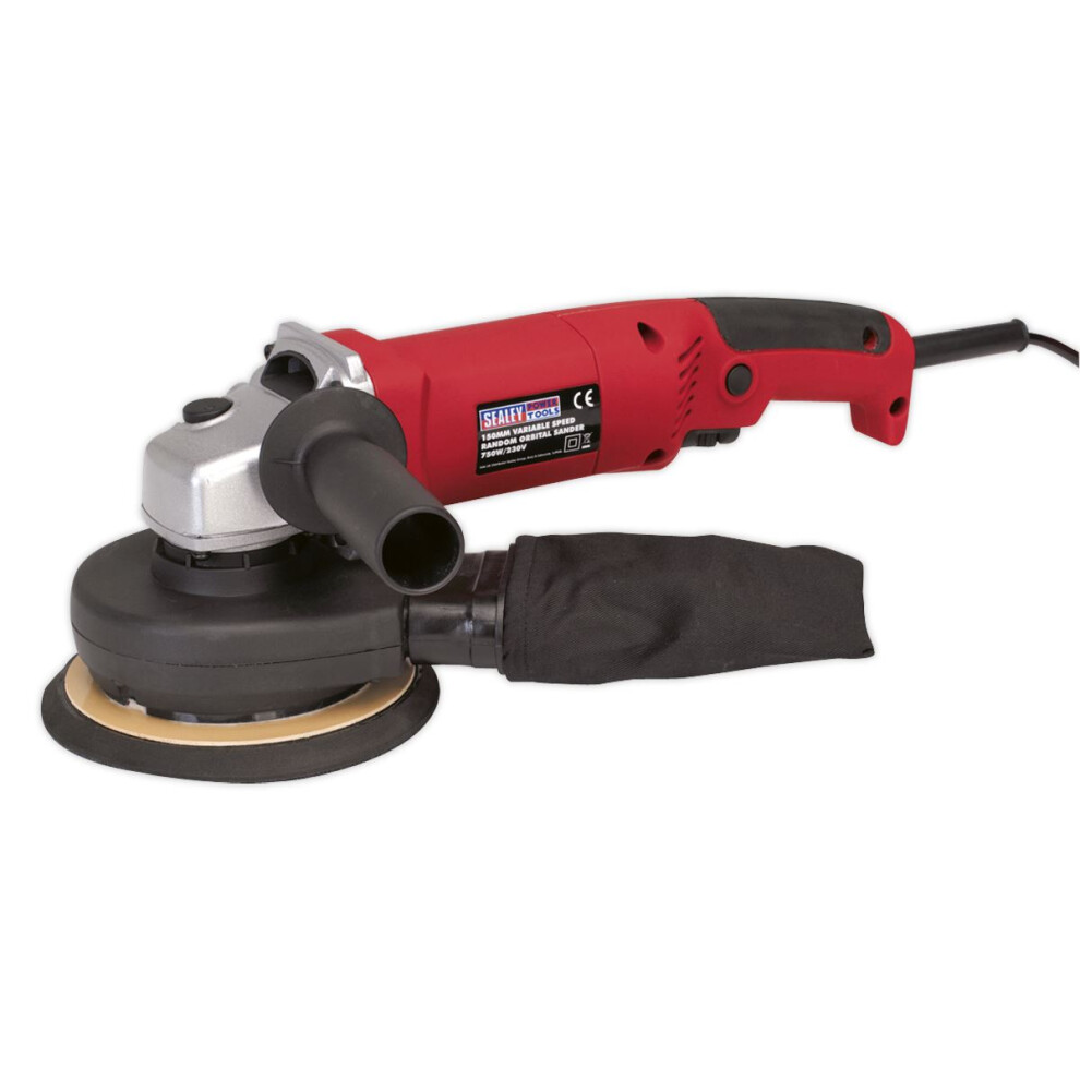 Sealey 150mm Variable Speed Dust-Free Dual Action Sander 750W DAS151