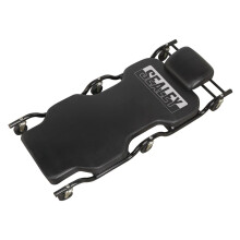 Sealey Deluxe Steel Creeper with 6 Wheels & Headrest SCR84