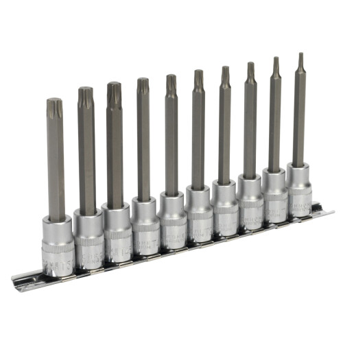 Sealey Sealey Premier TRX-Star* Socket Bit Set 3/8"Sq Drive 95mm 10pc AK6236
