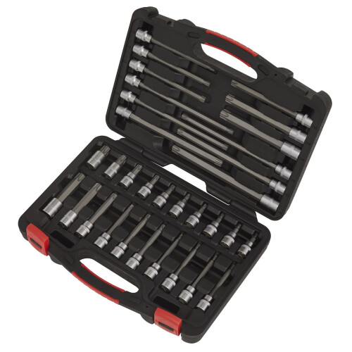 Sealey Sealey Premier Platinum TRX-Star* Socket Bit Set 3/8"Sq Drive 32pc AK89001 1