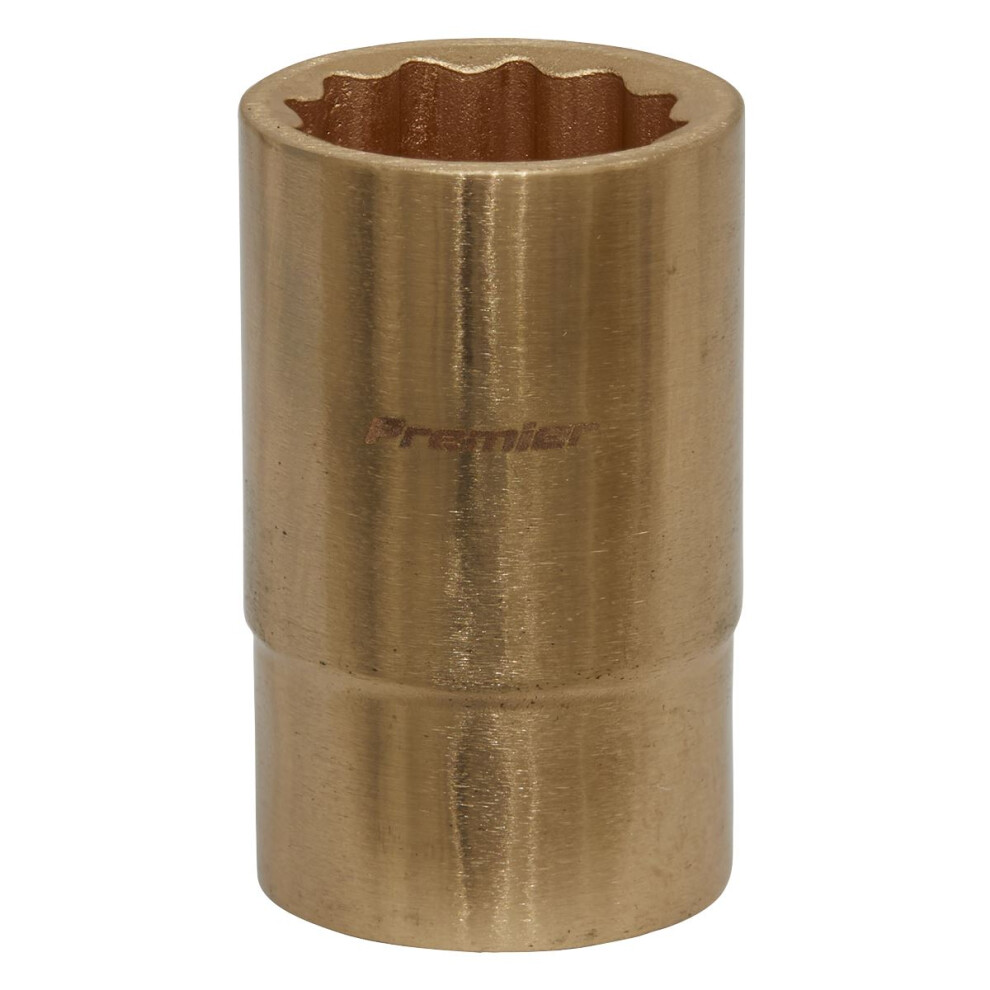 Sealey Premier Non-Sparking Socket 1/2"Sq Drive 18mm NS051