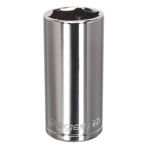 Sealey Sealey Siegen Deep Socket 1/2"Sq Drive 27mm S0681 2