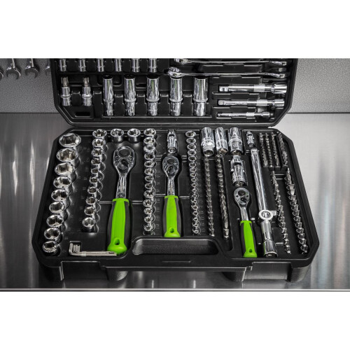Sealey Sealey Siegen Socket Set 1/4", 3/8" & 1/2"Sq Drive 219pc S01212 1