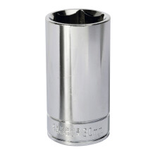 Sealey Siegen Deep Socket 1/2"Sq Drive 30mm S0682