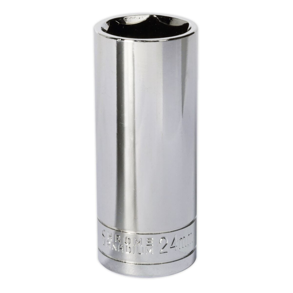Sealey Siegen Deep Socket 1/2"Sq Drive 24mm S0679-image-OPC-PFMKBBY-NEW