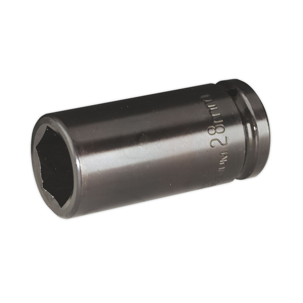 Sealey Premier Deep Impact Socket 3/4"Sq Drive 28Mm Sx017