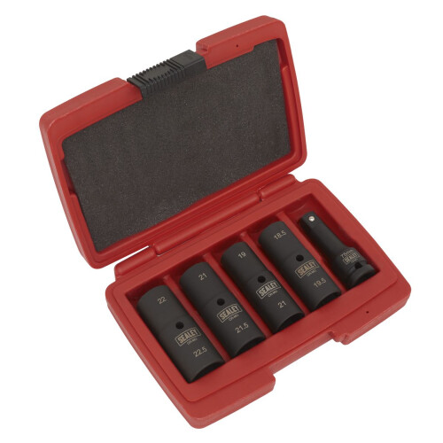Sealey Sealey Double Ended Impact Socket Set 1/2"Sq Drive 5pc SX1820