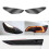 (3 Transparent Tail) For Tesla Model 3 Y S X Tpu Blackened Headlight Taillight Foglight Protective Film Headlight Tail Lamp Color Changing Films 3