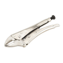 Sealey Premier Locking Pliers Curved Jaws 225mm 0-47mm Capacity AK6821