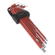 Sealey Premier Extra-Long Ball-End Hex Key Set 11pc AK7164