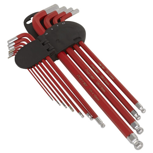 Sealey Sealey Premier Extra-Long Ball-End Hex Key Set 11pc AK7164 2