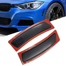 GSRECY Voorbumper Reflector Zijmarkeringslichten Voor BMW F30 3 Serie F32 F33 F36 4-Serie (rook Lens)