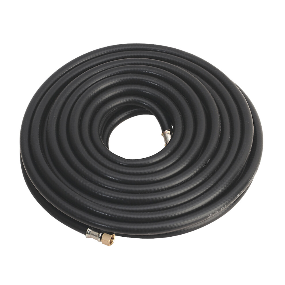 Sealey Heavy-Duty Air Hose with 1/4"BSP Unions 15m x 8mm AH15RX