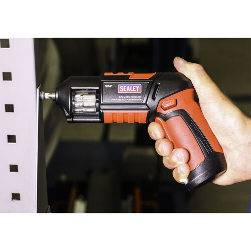 Sealey Sealey Cordless Quick Select Screwdriver 3.7V 14pc CP36MS 1