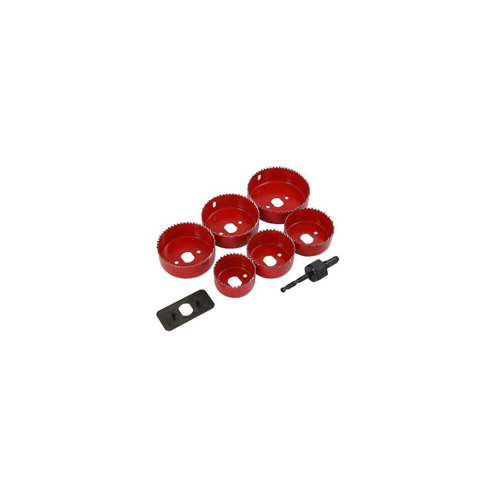 9pc Hole Saw Down Lights Hole Cutter Saw Set 50mm 60mm 65mm 72mm 75mm 86mm 0900