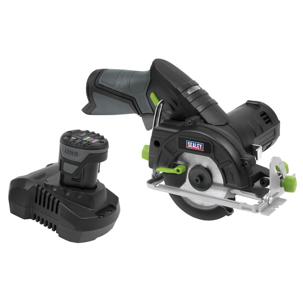 Sealey Sv10.8 Series 85Mm Cordless Circular Saw Kit 10.8V 2Ah Cp108vcs