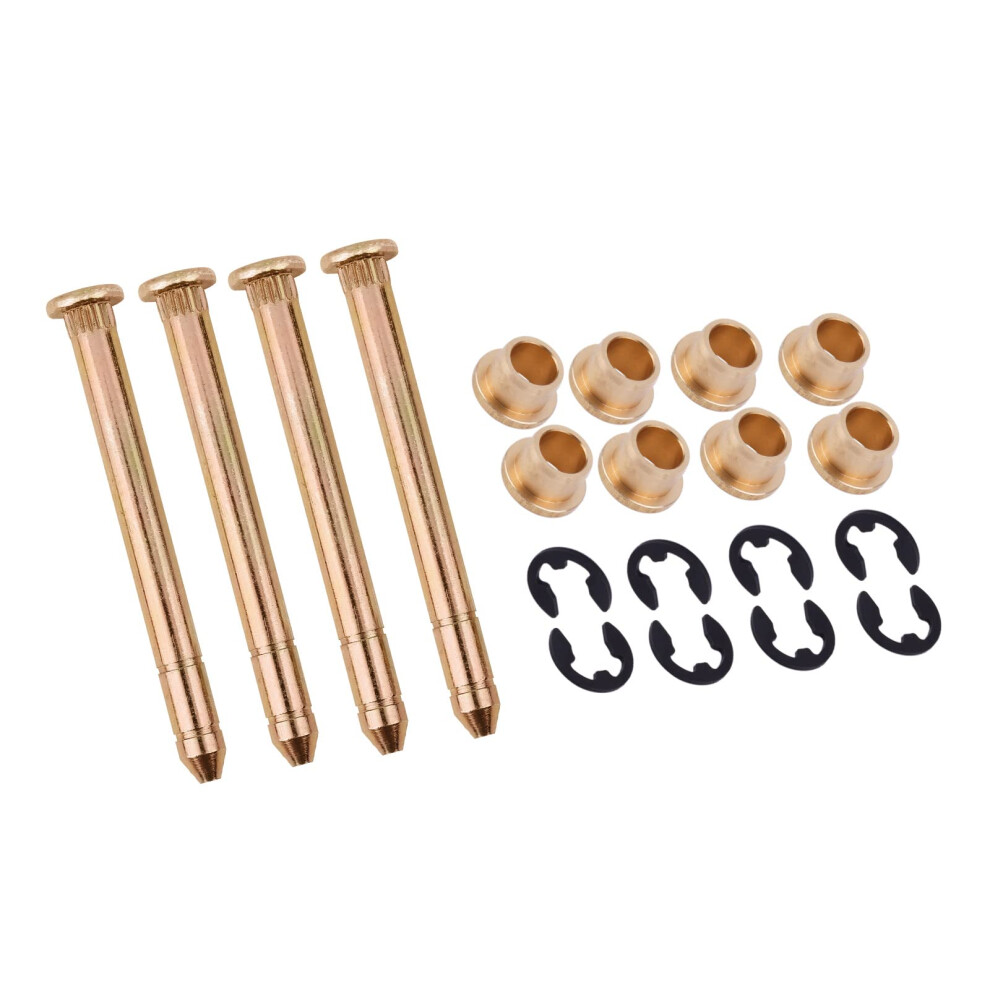 Door Hinge Pin And Bushing Kit Fits For Ford F150 F250 F350 Bronco(2Do 768477167038