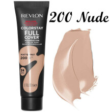 REVLON colorstay Full Cover Matte Foundation in 200 Nude SPF 10 - 30ml