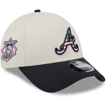 New Era Herren 4. Juli 9Forty Stretch Snapback Cap ~ Atlanta Braves