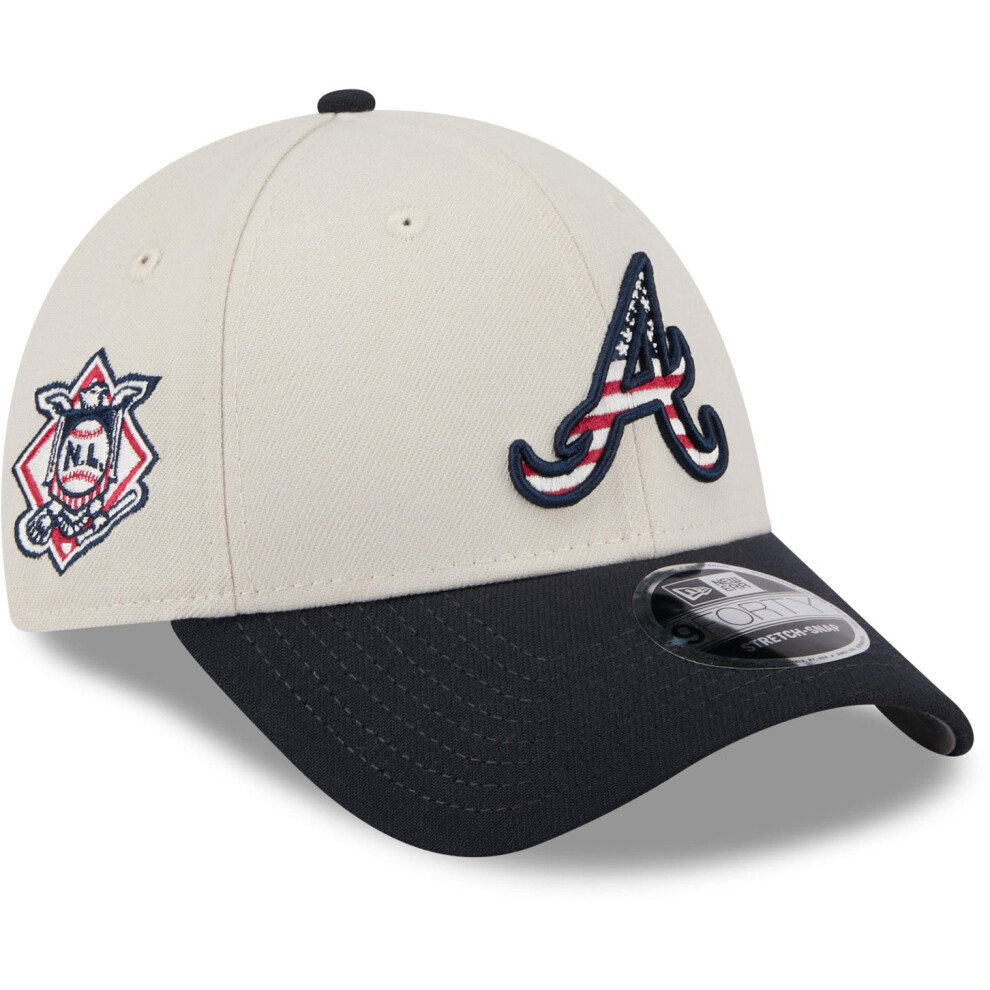 New Era Atlanta Braves 9Forty Mlb 2024 July 4Th Team Baseball Cap Not,Specified