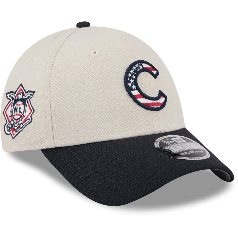 Chicago Cubs New Era 9Forty MLB 2024 July 4th Team Baseball Cap