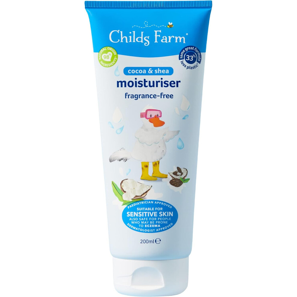 Kids Moisturiser Dry Sensitive & Eczema-Prone Skin 200Ml Childs Farm