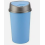 KITCHEN BIN Blue 45L - Touch-Top Lid, Removable, Non-Slip Base, Modern Round Waste Bin 1