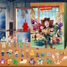 Toy Story Calendario dell'Avvento natalizio con conto alla rovescia 24 giorni Xmas Scatola cieca Giocattoli Regalo