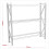 Sealey Sealey 2-Level Tyre Rack 200kg Capacity Per Level STR600 2