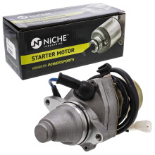 NICHE Startermotor Hochdrehmoment für Kawasaki KFX80 Suzuki Quadrunner 80 LT80