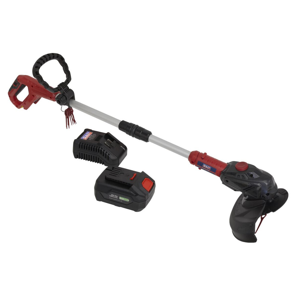 Sealey Sv20 Series Cordless Trimmer 20V With 4Ah Battery & Charger Cs20vcombo4