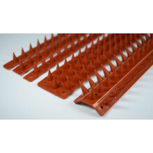 (2 Pack - 10m, Terracotta) Prikkastrip FENCE WALL SPIKES Garden Security