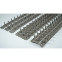 (5 Pack - 25m, Grey) Prikkastrip FENCE WALL SPIKES Garden Security