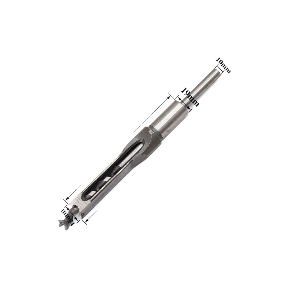 () 6Mm-16Mm Square Hole Twist Drill Bit Square Auger Drill Mortising Chisel 3654659300966