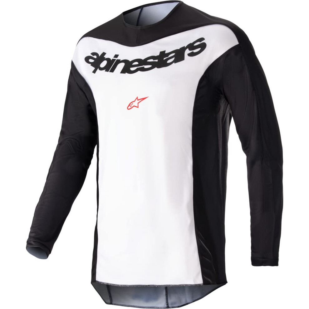Alpinestars 2023 Fluid Lurv Jersey (Black White XX-Large) White,Black 8059347059709