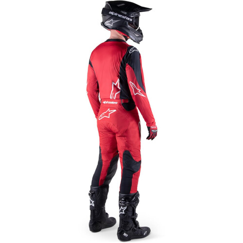 Alpinestars 2023 Racer Hoen Jersey (Κόκκινο Μαύρο, Μεσαίο) 1
