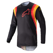 Alpinestars 2023 Fluid Corsa Jersey (cern stredn)