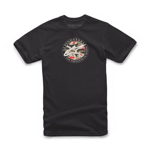 Maglietta Alpinestars Dot Camo-Nera-2XL