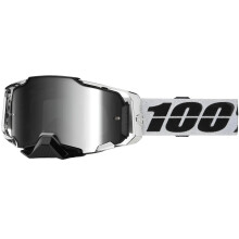 100% Armega Mirrored Linser Goggle-Blå